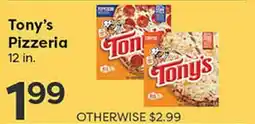 Rich's Fresh Market Tony's Pizzeria offer