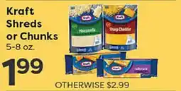 Rich's Fresh Market Kraft Shreds or Chunks offer
