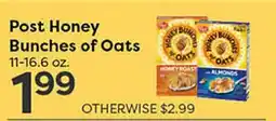 Rich's Fresh Market Post Honey Bunches of Oats offer