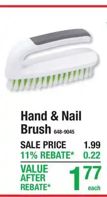 Menards Scotch-Brite Hand & Nail Brush offer
