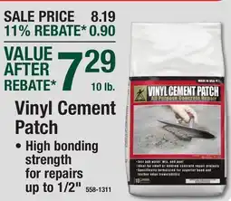 Menards Akona Vinyl Cement Patch offer