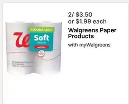 Walgreens Walgreens Paper Products offer