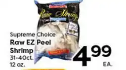 Rich's Fresh Market Supreme Choice Raw EZ Peel Shrimp offer
