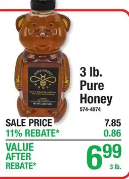 Menards Pure Honey offer
