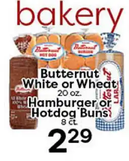 Rich's Fresh Market Butternut White or Wheat Hamburger or Hotdog Buns offer