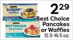 Rich's Fresh Market Best Choice Pancakes or Waffles offer