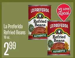 Jewel-Osco La Preferida Refried Beans offer