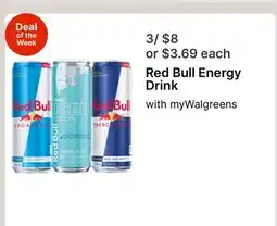 Walgreens Red Bull Energy Drink offer