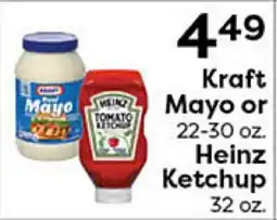 Rich's Fresh Market Kraft Mayo or Heinz Ketchup offer