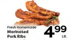 Rich's Fresh Market Fresh Homemade Marinated Pork Ribs offer