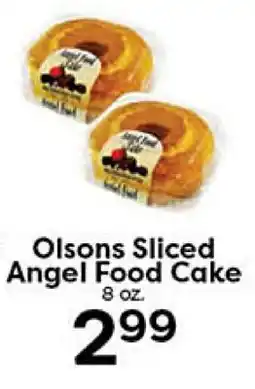 Rich's Fresh Market Olsons Sliced Angel Food Cake offer