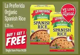 Jewel-Osco La Preferida Organic Spanish Rice offer