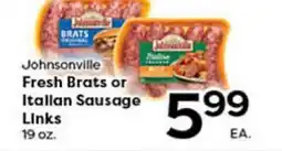 Rich's Fresh Market Johnsonville Fresh Brats or Italian Sausage Links offer
