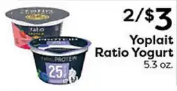 Rich's Fresh Market Yoplait Ratio Yogurt offer