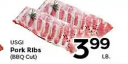 Rich's Fresh Market USGI Pork Ribs (BBQ Cut) offer