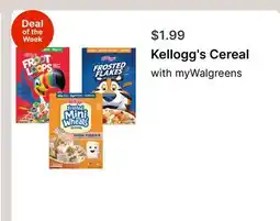 Walgreens Kellogg's Cereal offer