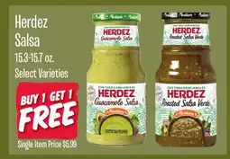 Jewel-Osco Herdez Salsa offer