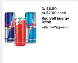 Walgreens Red Bull Energy Drink offer