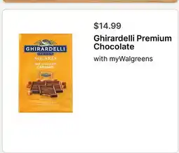 Walgreens Ghirardelli Premium Chocolate offer