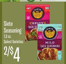 Jewel-Osco Siete Seasoning offer
