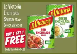 Jewel-Osco La Victoria Enchilada Sauce offer