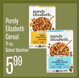 Jewel-Osco Purely Elizabeth Cereal offer