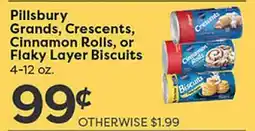 Rich's Fresh Market Pillsbury Grands, Crescents, Cinnamon Rolls, or Flaky Layer Biscuits offer