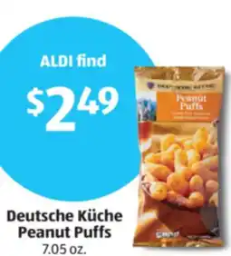 Aldi Deutsche Küche Peanut Puffs offer