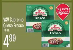 Jewel-Osco V & V Supremo Queso Fresco offer