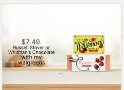 Walgreens Russell Stover or Whitman's Chocolate offer