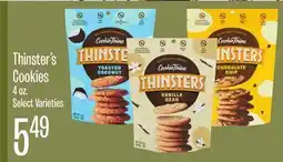 Jewel-Osco Thinster's Cookies offer