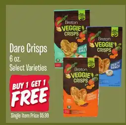 Jewel-Osco Dare Crisps offer