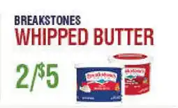 Circus Fruits BREAKSTONES WHIPPED BUTTER offer