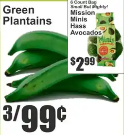 Food Universe Green Plantains offer