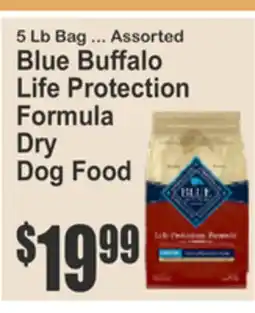 Food Universe 5 Lb Bag ... Assorted Blue Buffalo Life Protection Formula Dry Dog Food offer