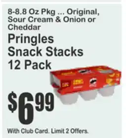 Food Universe Pringles Snack Stacks offer