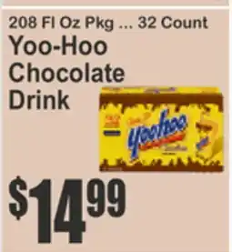 Food Universe 208 Fl Oz Pkg ... 32 Count Yoo-Hoo Chocolate Drink offer