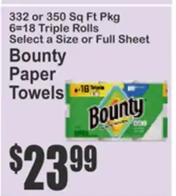 Food Universe Bounty Paper Towels offer