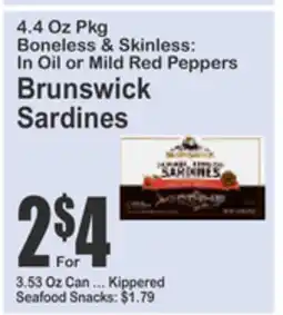 Food Universe Brunswick Sardines offer