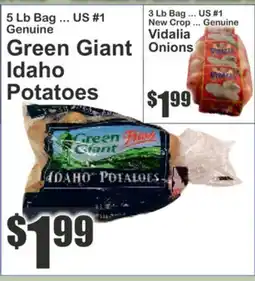 Food Universe Green Giant Idaho Potatoes offer