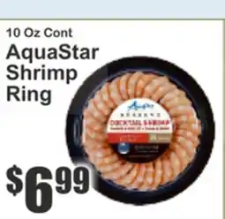 Food Universe 10 Oz Cont AquaStar Shrimp Ring offer