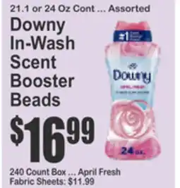 Food Universe Downy In-Wash Scent Booster Beads offer