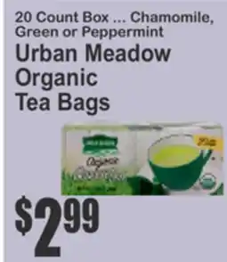 Food Universe Urban Meadow Organic Tea Bags offer