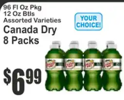 Food Universe Canada Dry 8 Packs offer