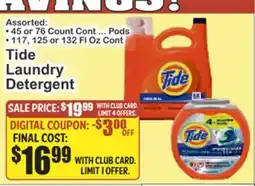 Food Universe Tide Laundry Detergent offer
