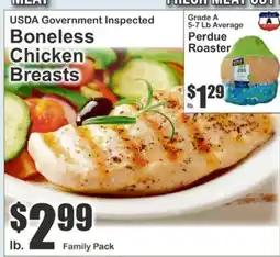 Food Universe USDA Government Inspected Boneless Chicken Breasts offer