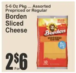 Food Universe Borden Sliced Cheese offer