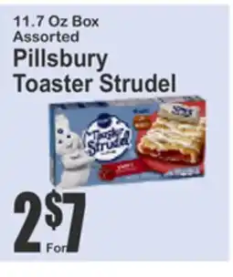 Food Universe 11.7 Oz Box Assorted Pillsbury Toaster Strudel offer