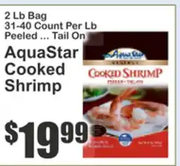 Food Universe AquaStar Cooked Shrimp offer