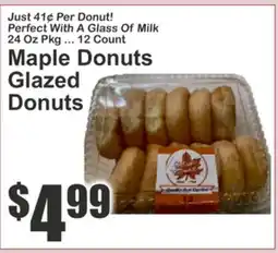 Food Universe Maple Donuts Glazed Donuts offer